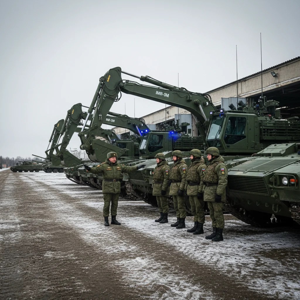 Rus Ordusuna Yeni İstihkam Araçları