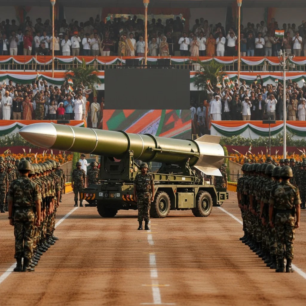 Hindistan'ın Yeni Füzesi Tanıtıldı