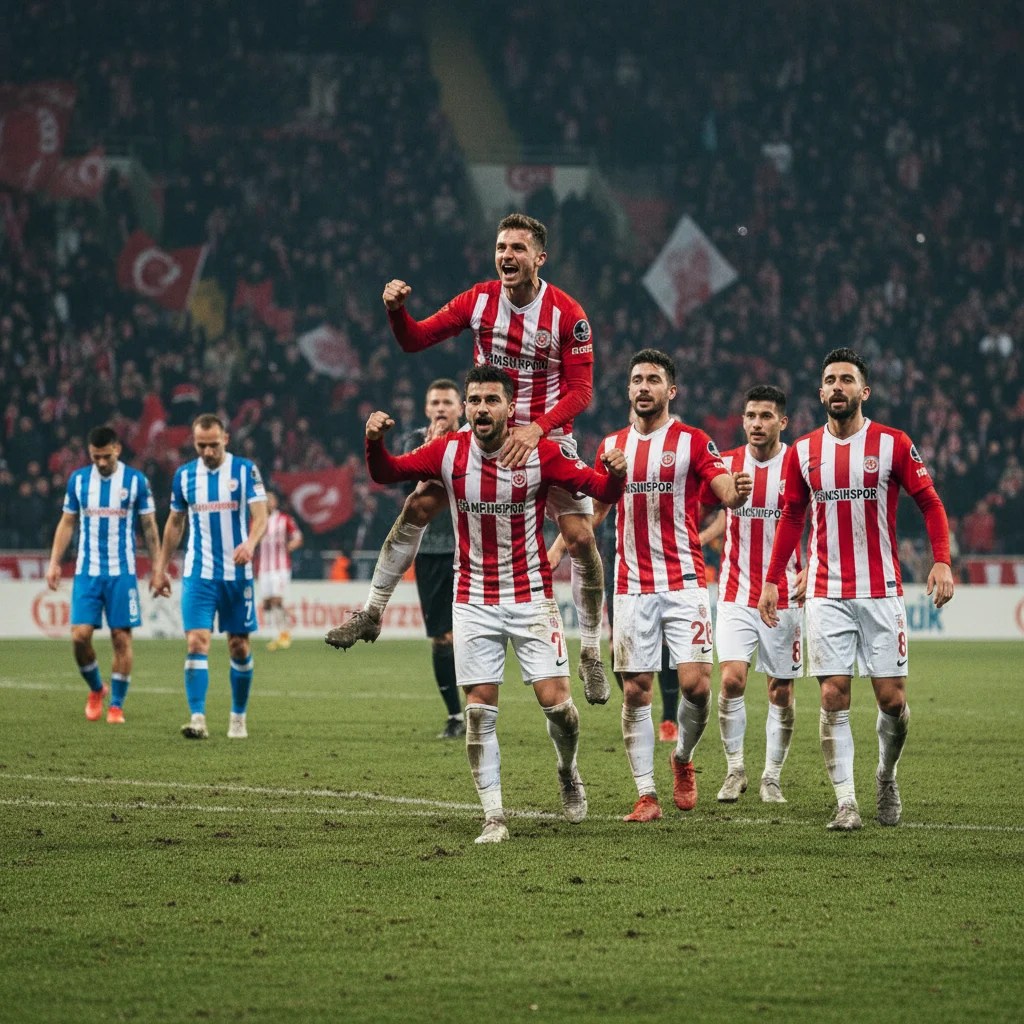 Samsunspor'dan Kritik Kasımpaşa Galibiyeti