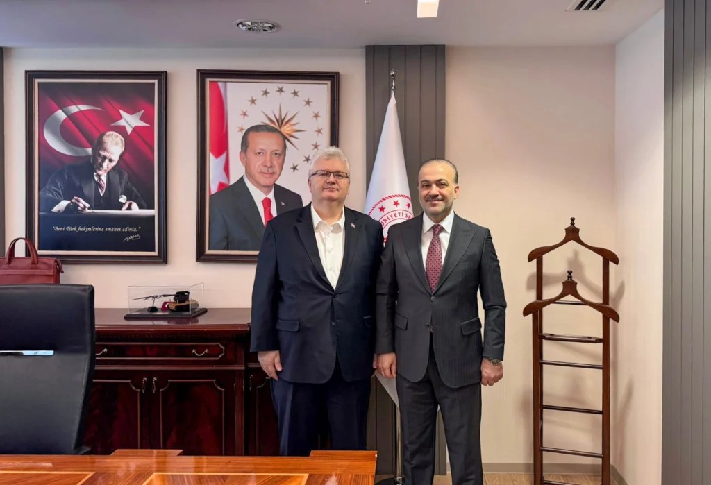 AK Parti İl Başkanı Talus’tan Sağlık Bakanlığı’na Ziyaret