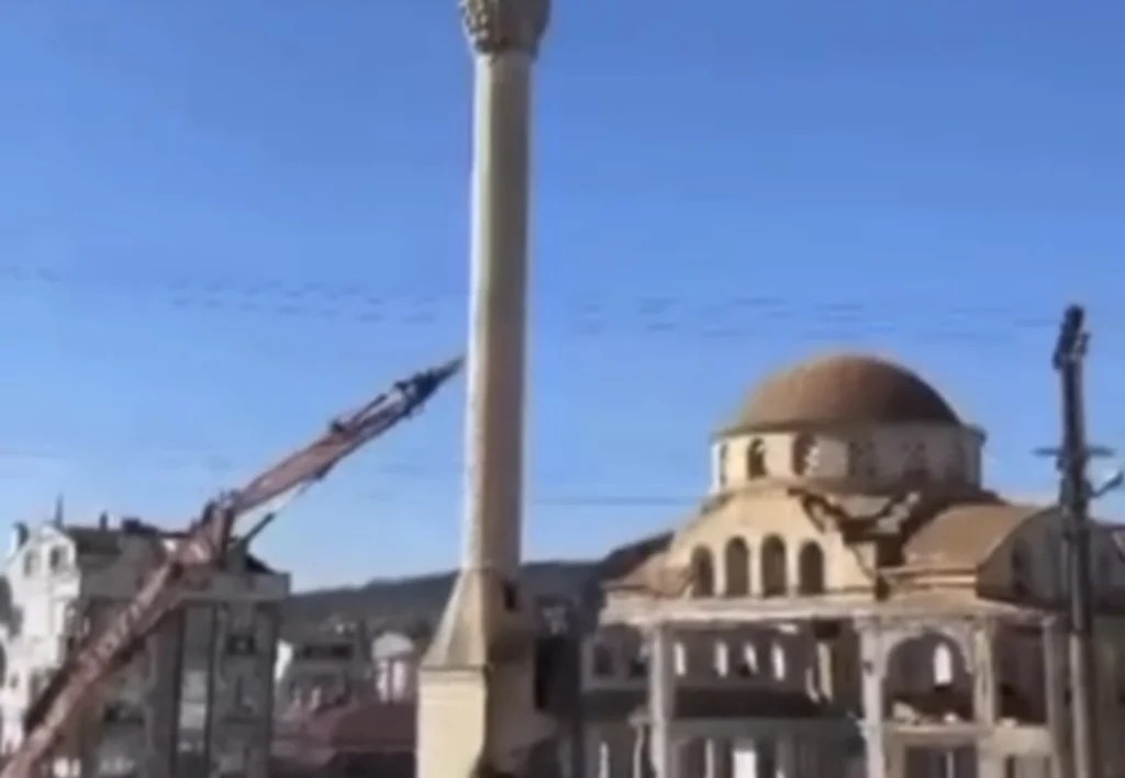 Gebze’de minare yıkımı sonrası güvenlik tartışması