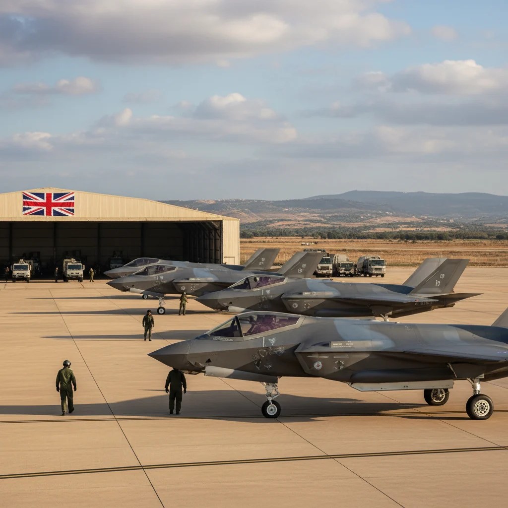 Birleşik Krallık, F-35B’leri Kıbrıs’a Konuşlandırdı