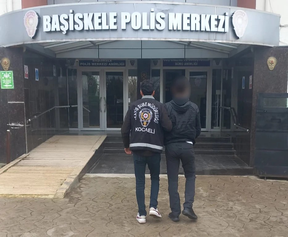 Başiskele’de yağma hükümlüsü yakalandı!
