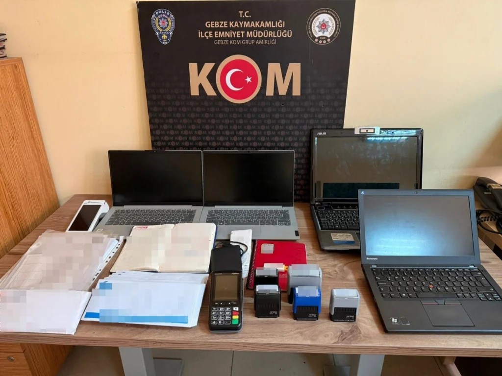 Kocaeli merkezli operasyon: 235 milyon TL’lik vurgun!