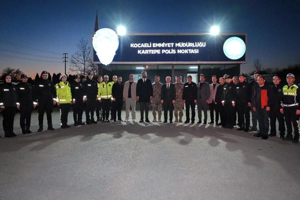 Emniyet Müdürü Karaduman’dan Kocaeli’de uygulama noktası ziyareti