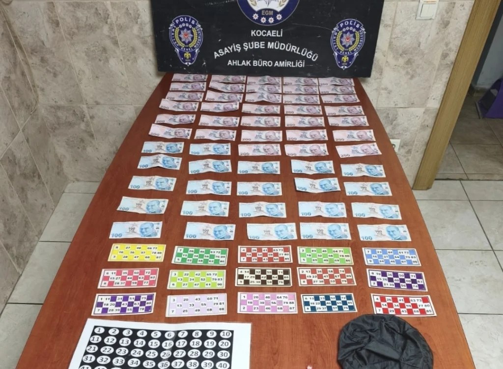 Kartepe’de tombala baskını: Kumar oynayanlara ceza yağdı!