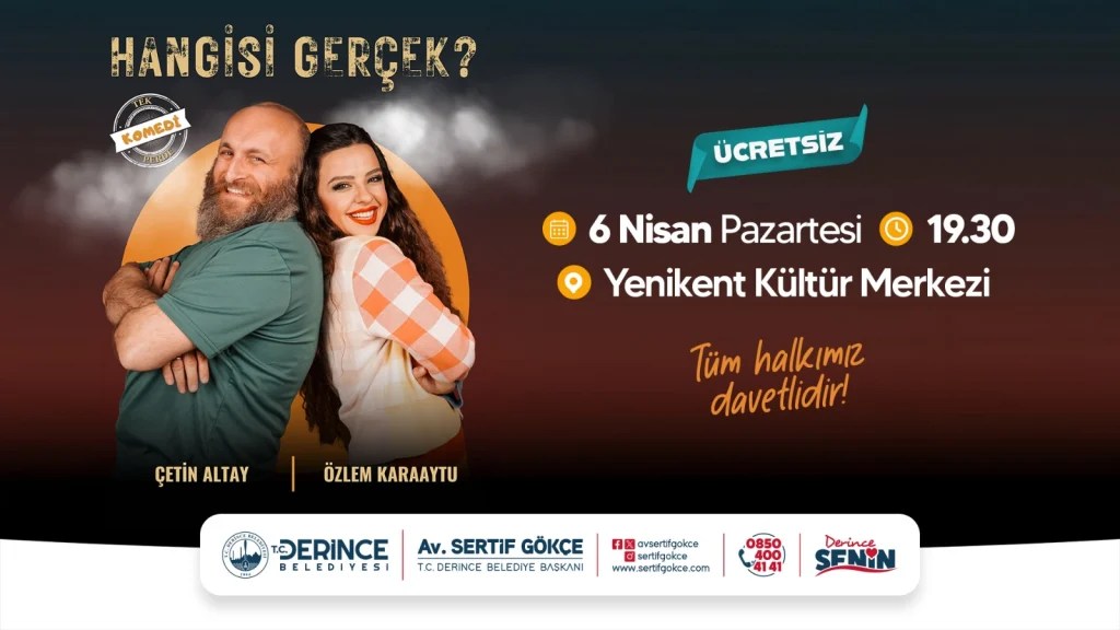 Derince’de Tiyatro Şöleni Devam Ediyor