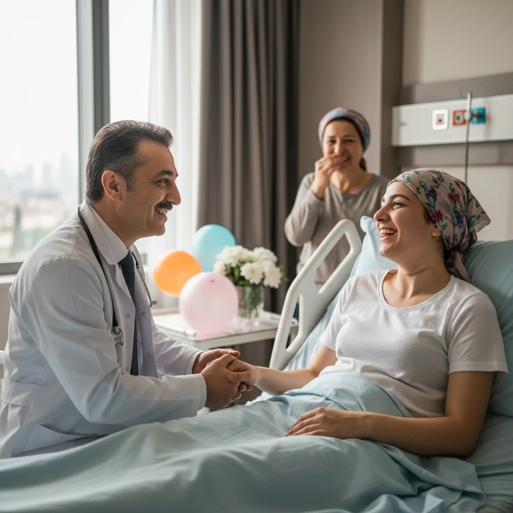 Genç Hasta, 4. Evre Kanseri Yendi