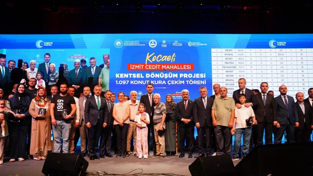 Cedit konutları okullar açılmadan teslim ediliyor!