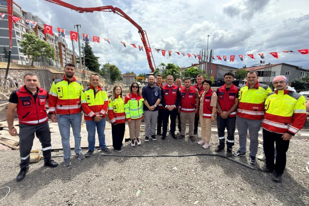 Derince’de Afet Mutfağı ve Lojistik Deposu Temeli Atıldı