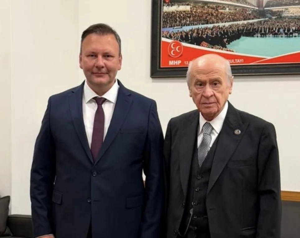 MHP Kocaeli Başkanı Emengen’den Bahçeli’ye ziyaret