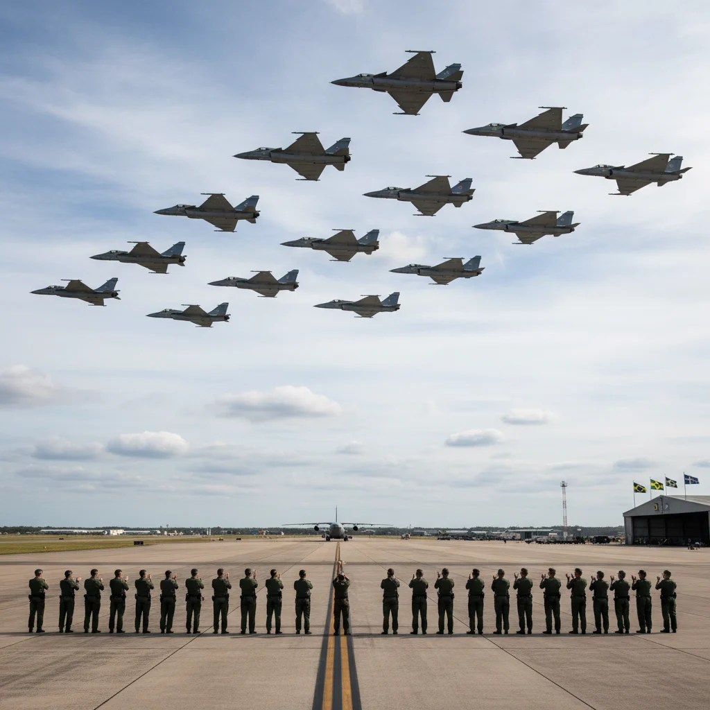 Brezilya Hava Gücüne 20 Yeni Gripen!
