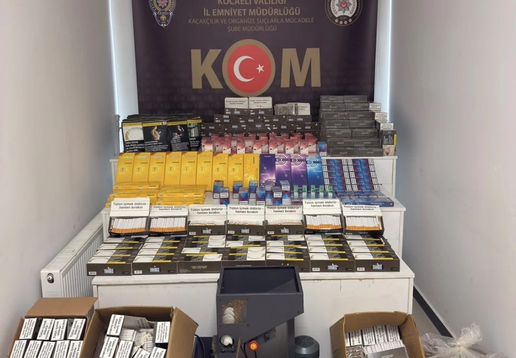 Kocaeli’de kaçakçılık operasyonu: 2 gözaltı!