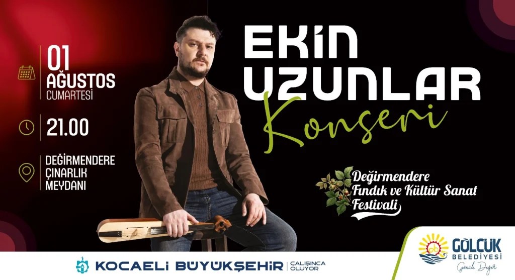 Ekin Uzunlar Değirmendere’de sahne alacak!