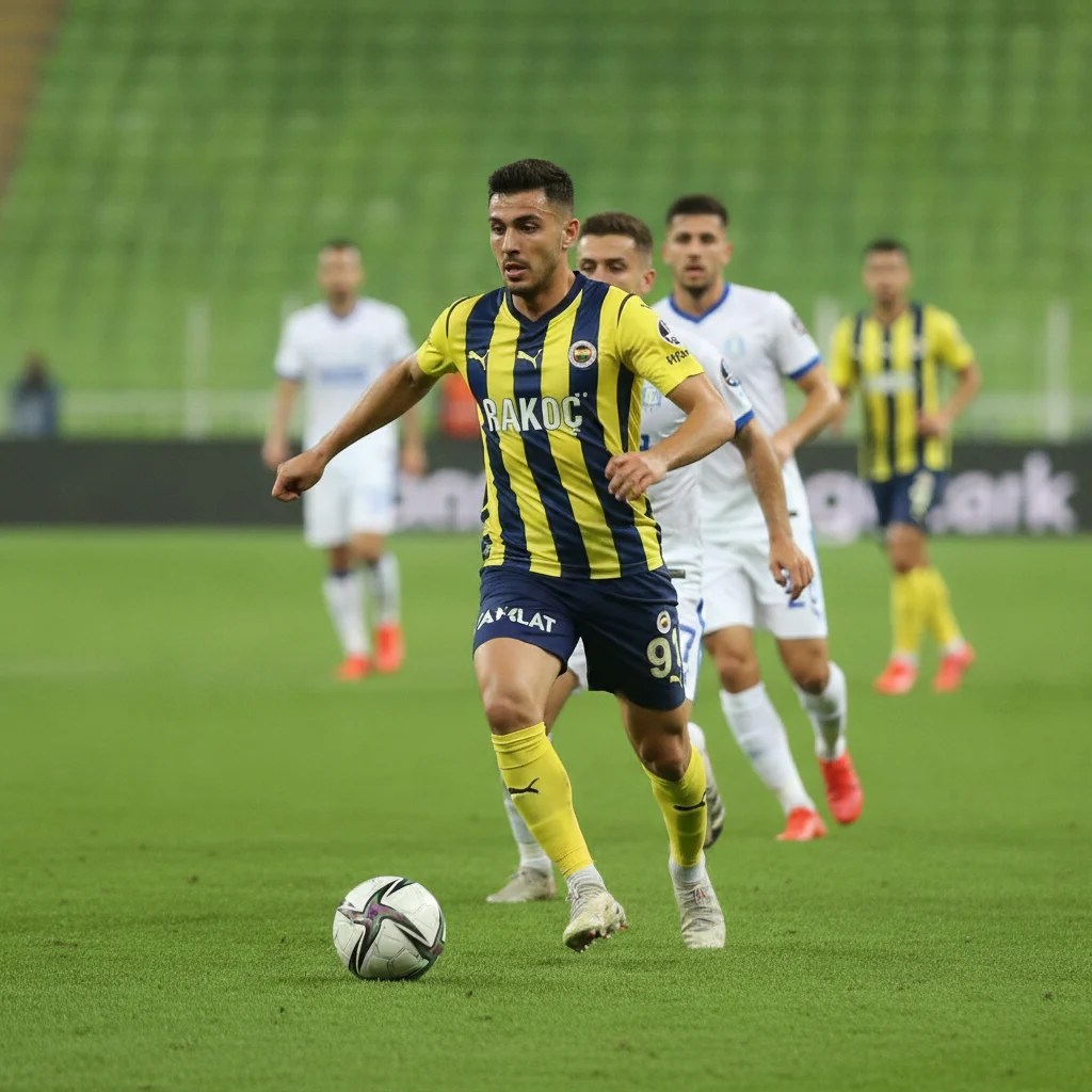Fenerbahçe'nin yeni golcüsü sahada!