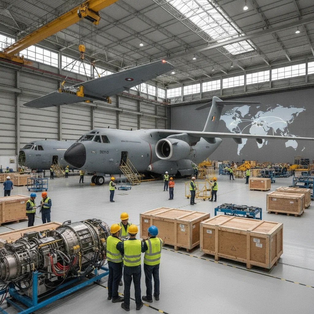 KC-390’ın küresel tedarik zinciri incelendi