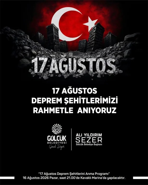 Gölcük'te deprem gerçeği unutulmadı