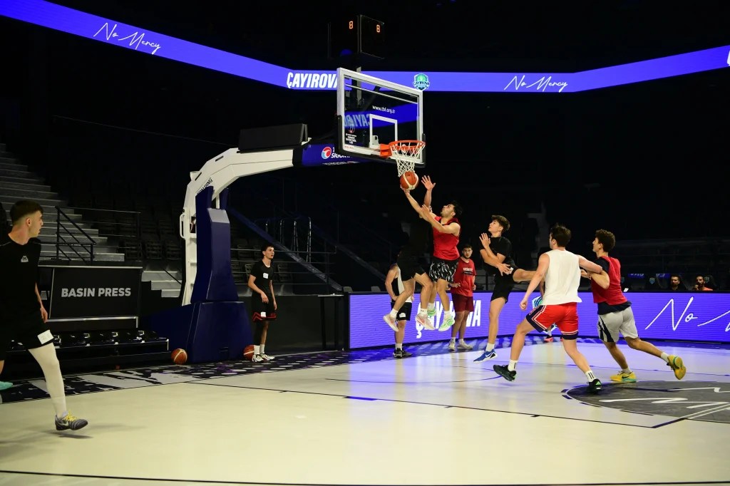Çayırova'da basketbolcu adayları ter döktü! - 3. görsel