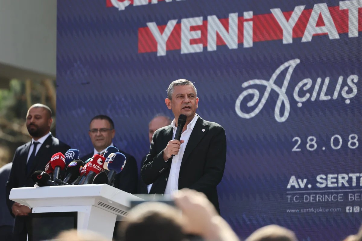 Özgür Özel, Çenesuyu’nun Yeni Yatırımlarını Hizmete Açtı - 5. görsel