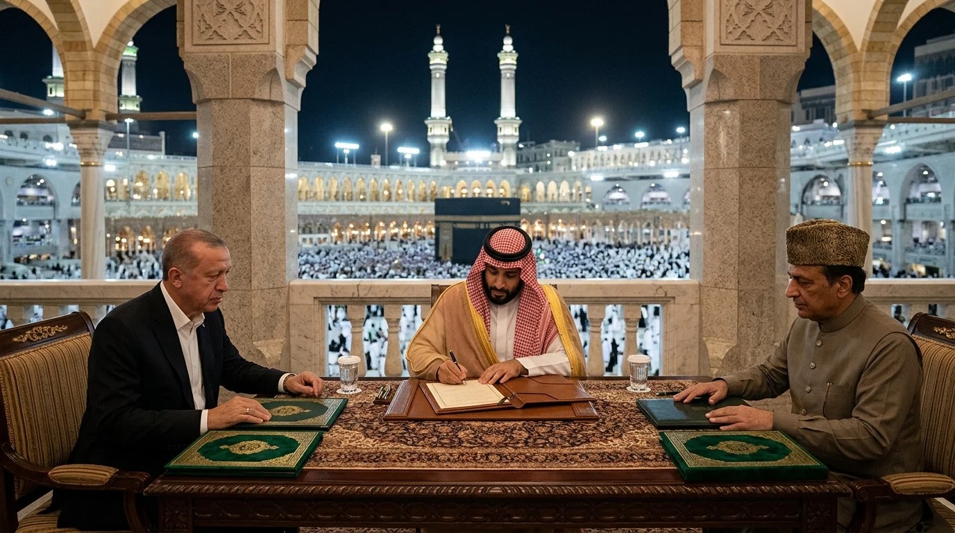 Mekke’de tarihi savunma anlaşması imzalandı