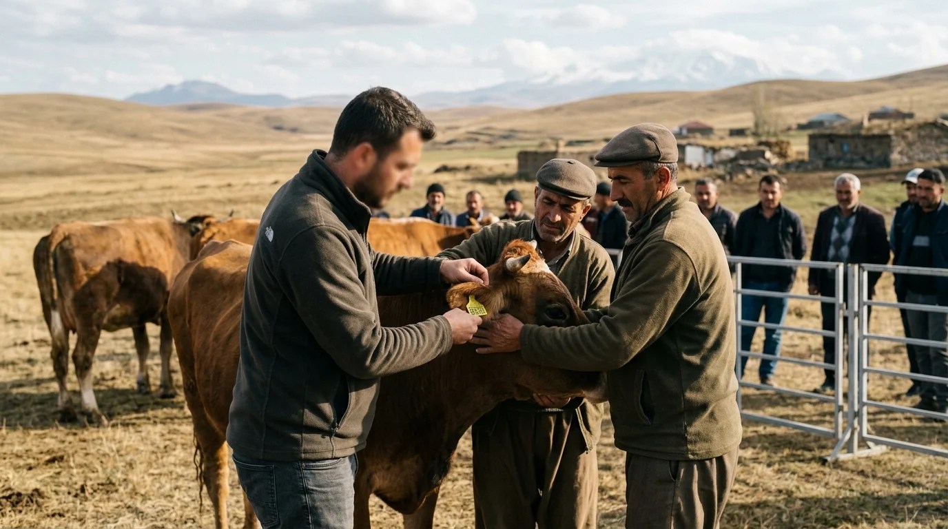 Büyükbaş hayvanlar için GEKİS Kars’ta tanıtıldı