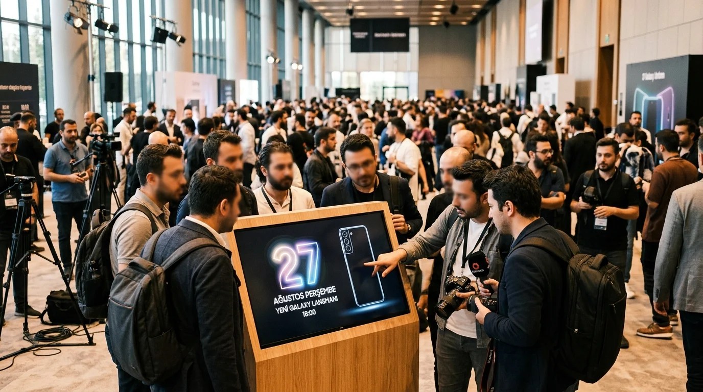 Samsung yeni Galaxy için 27 Ağustos’u işaret etti