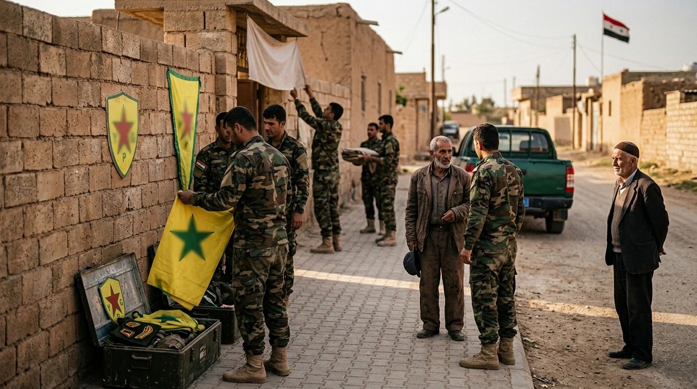 Suriye’de YPG/SDG kendini feshetti