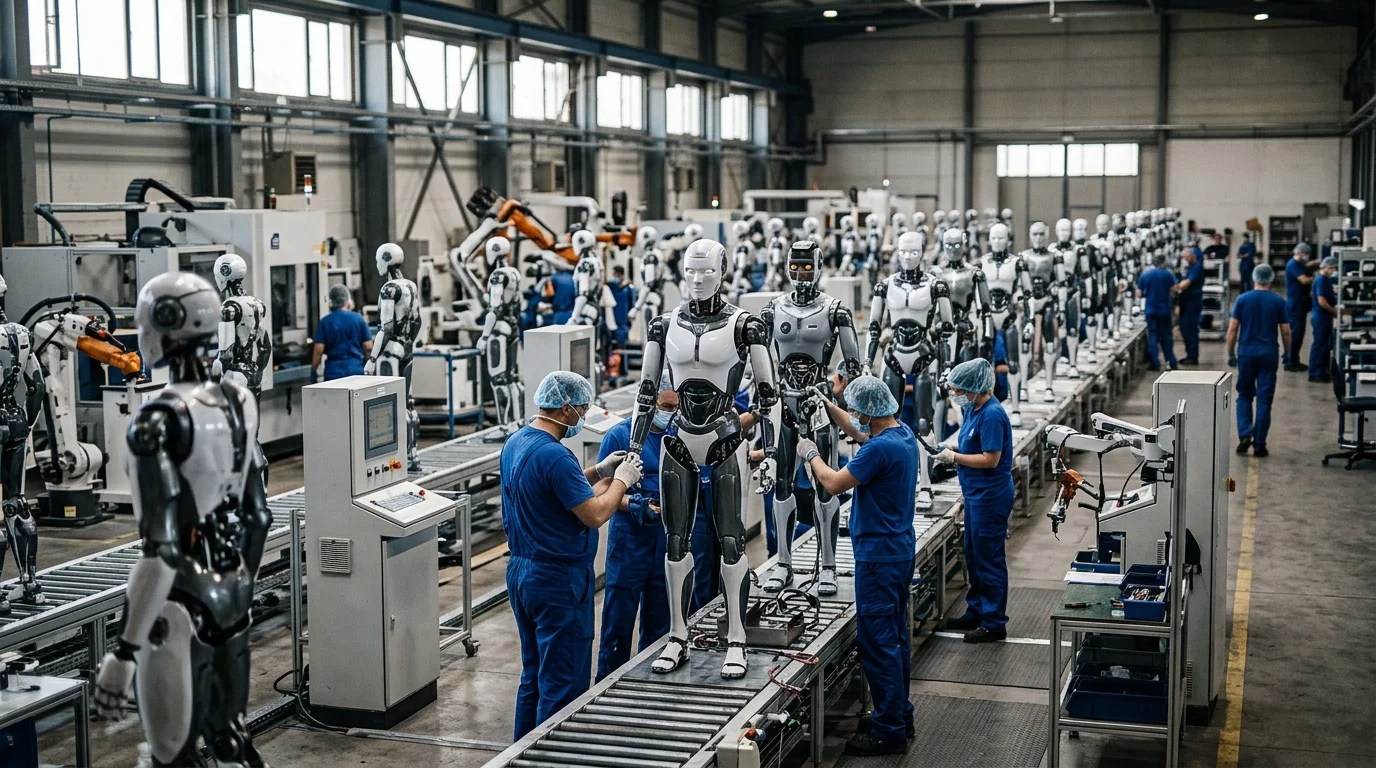 Sırbistan’da insansı robot fabrikası kuruldu