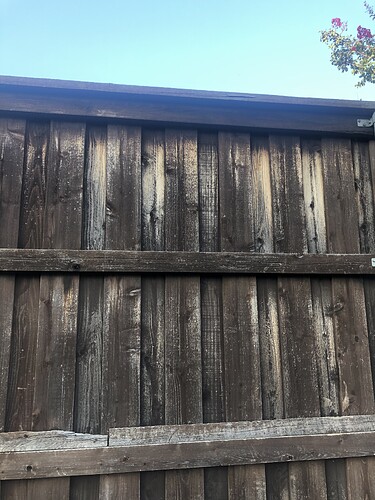 Fence wash question