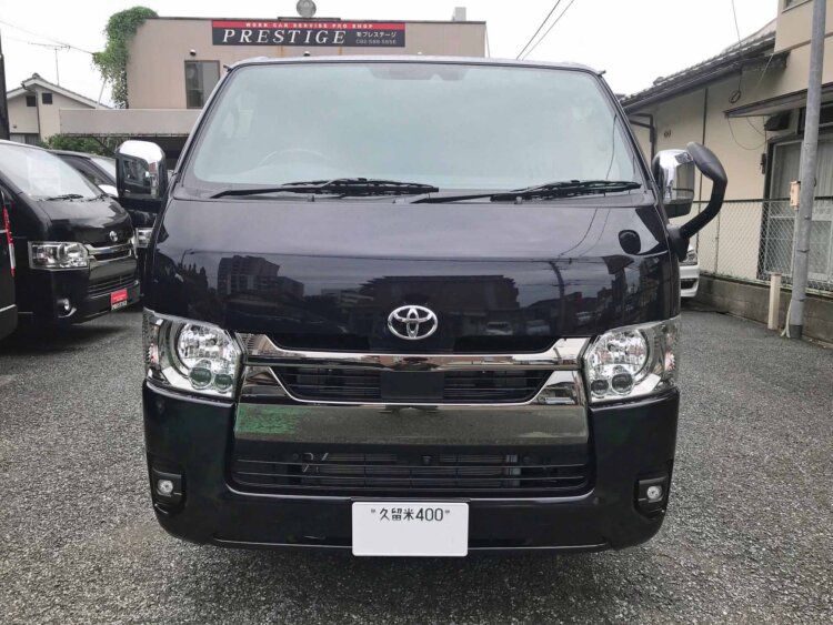 ハイエース専門店｜新車（7型）スパークリングブラックパール