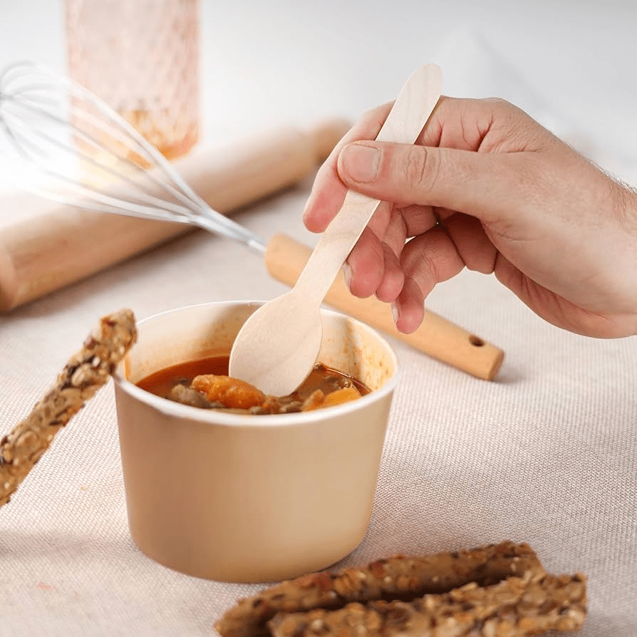 Wooden Teaspoons 2000 Carton WCTSPN-U