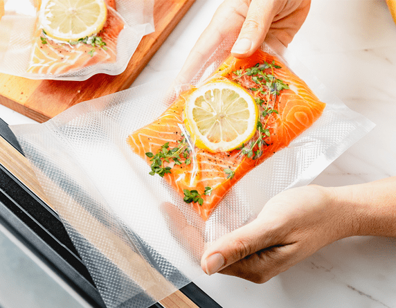 Venus Embossed Vacuum Sealer Bags 160x250mm