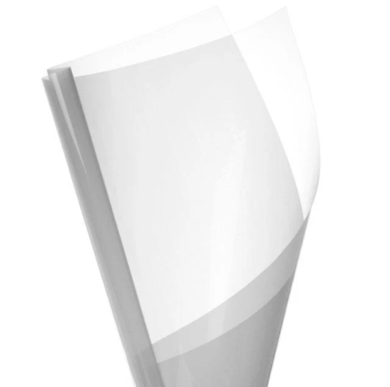Clear cellophane sheets 1m x 1m 30 micron 150 pack