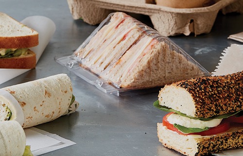 EC-SW0404 Quarter Sandwich Packaging