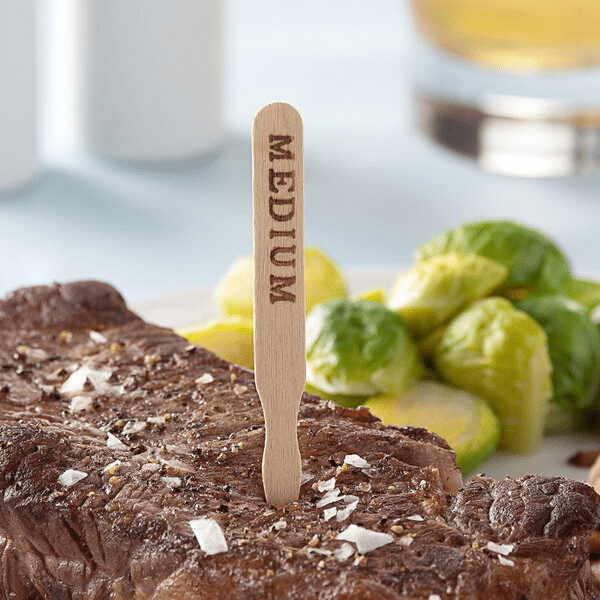 Medium Wooden Steak Marker