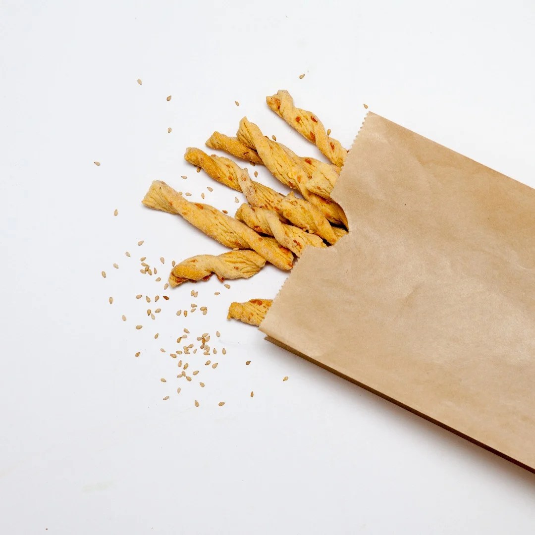 Large Brown Kraft SOS Paper Bags