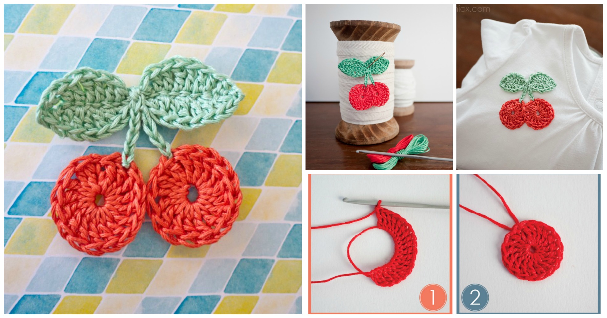 Insert hook, yarn over, pull the loop back through the stitch, then through the loop on your hook. How To Crochet Cherry Pretty Ideas