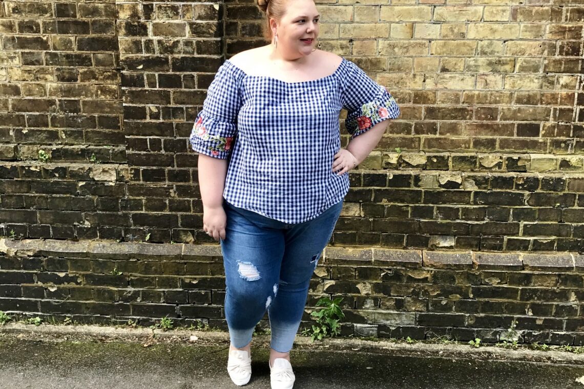 Gingham, Knots & Bleached Hems