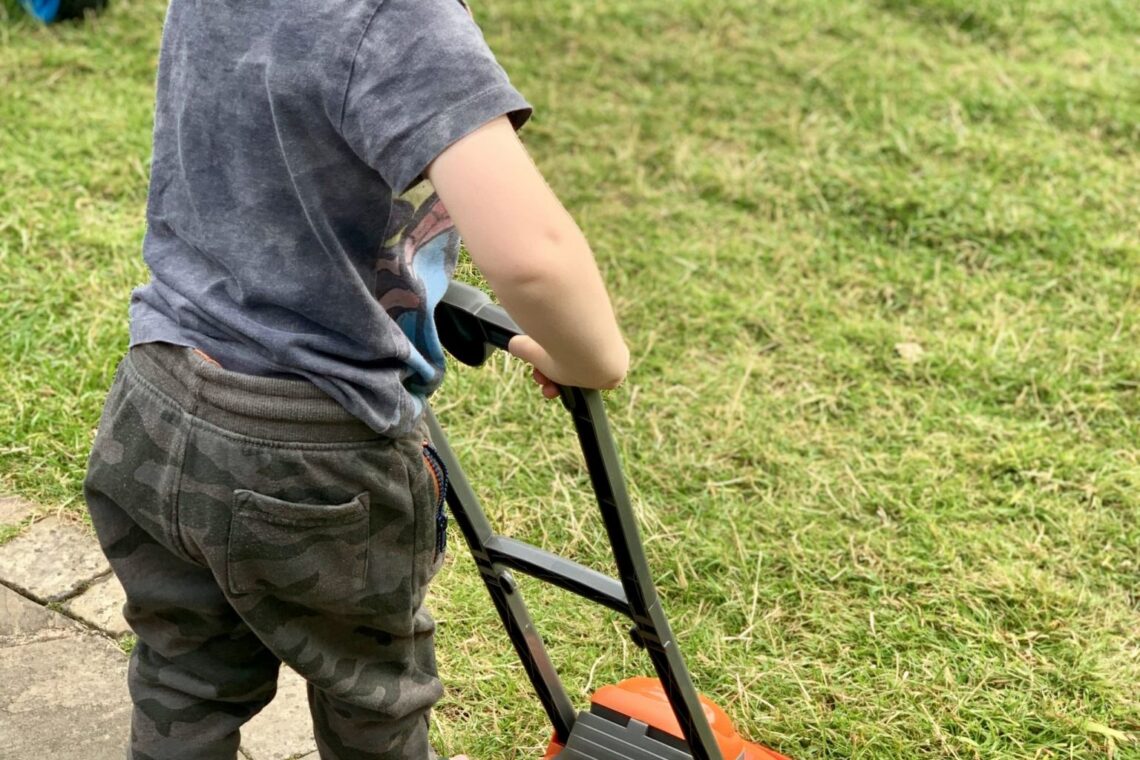 My Little Helper – Casdon Flymo Lawn Mower Toy