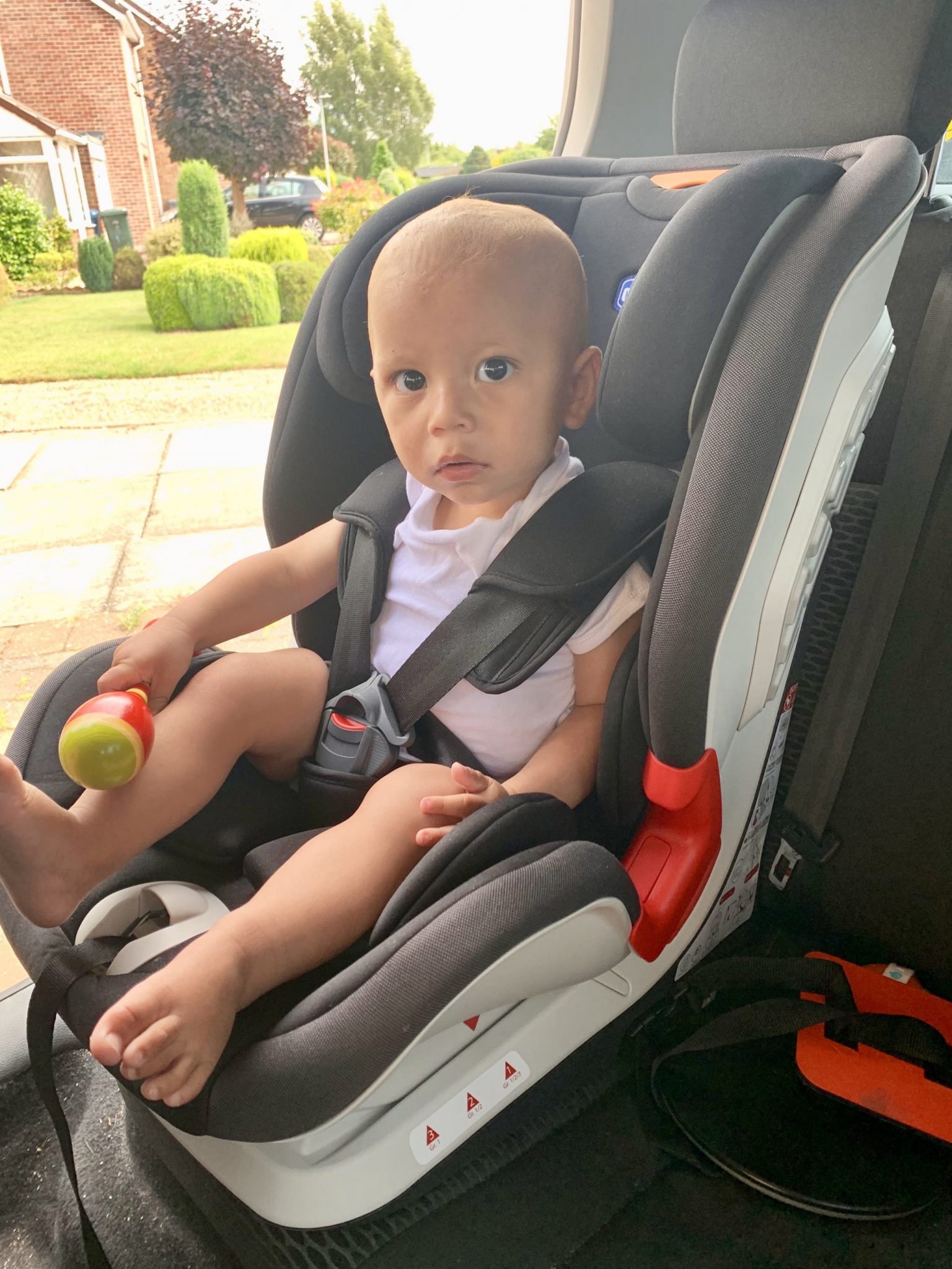 Is This The Easiest Car Seat Ever? Pretty Big Butterflies