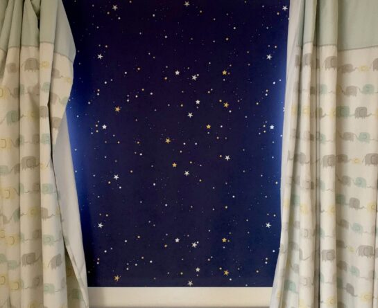 Starry-Skyed Blackout Blinds – Let The Bedroom Makeover Commence!