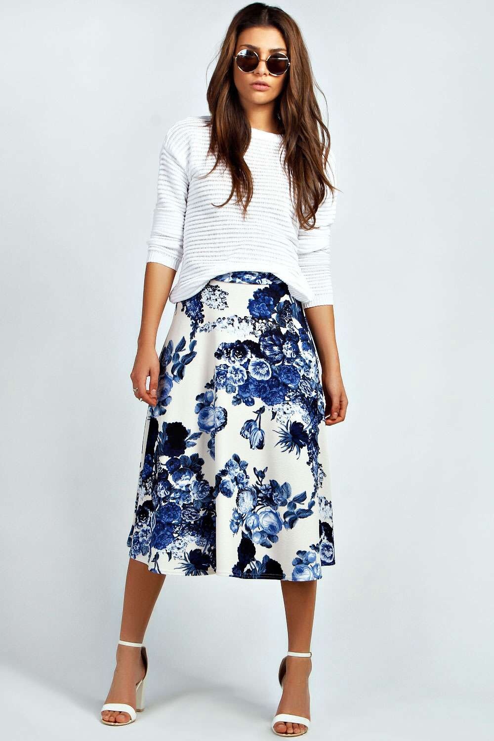 Full midi skirt