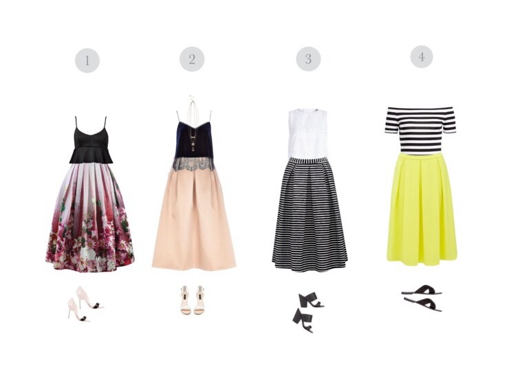 Midi skirt outfits