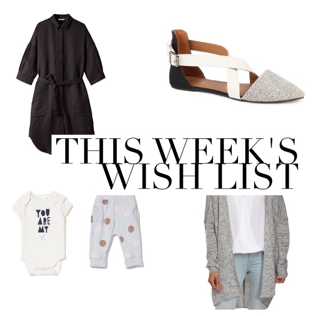 Late night shopping wish list