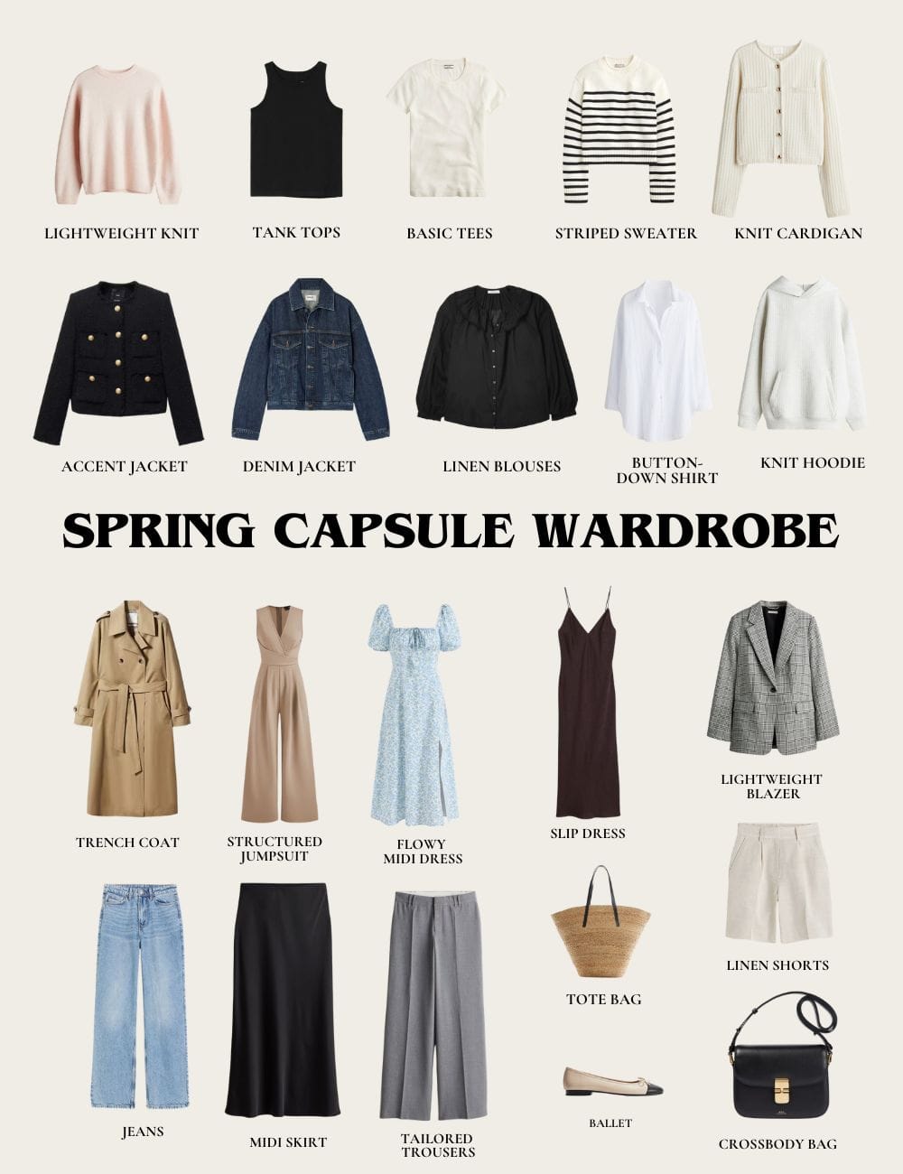 Spring Capsule Wardrobe
