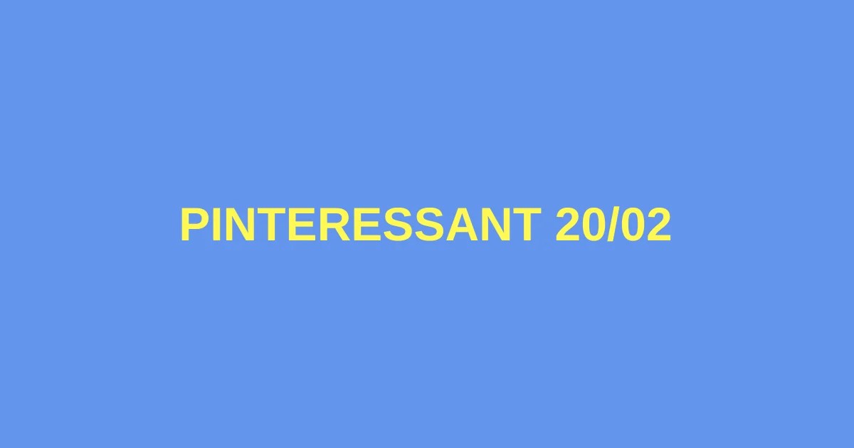 PINTERESSANT 20/02 – Entdecke neue Musik aus aller Welt