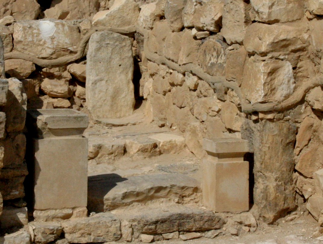 Canaanite temples.