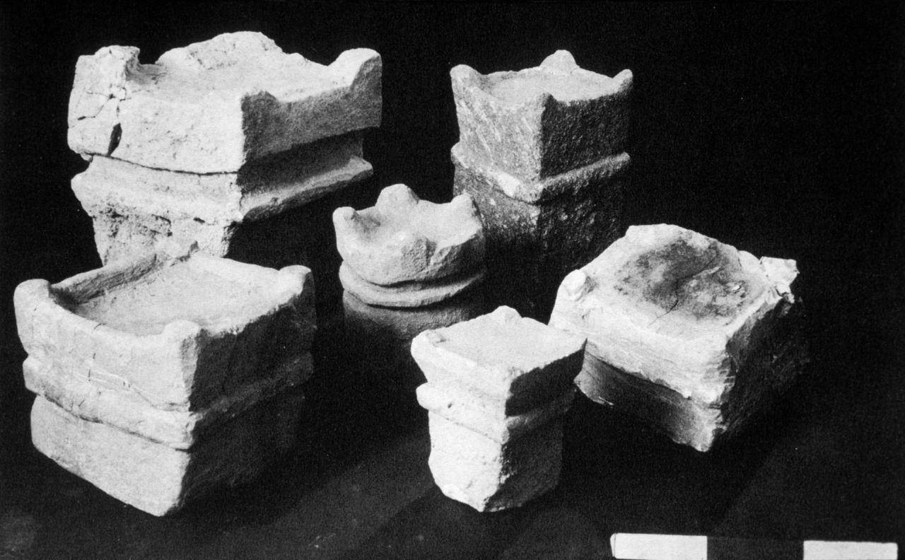 Canaanite temple worship: a four-horned altar.