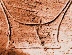 Canaanite temple worship: a four-horned altar.