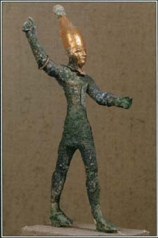 Storm God Baal (or Ba’al), male god of storms, lightning, and fertility.